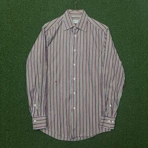 Moschino Striped With Heart Button Down‎ Dress Shirt